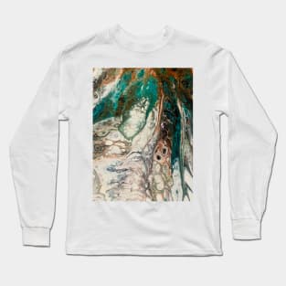 Emerald fluid Long Sleeve T-Shirt